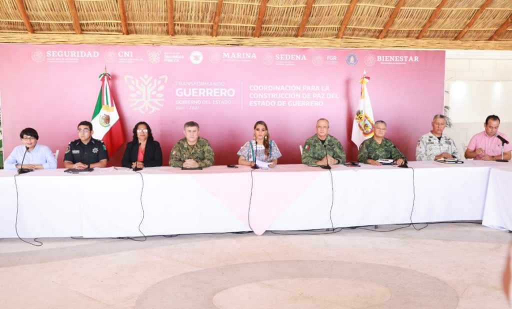 Operativo de seguridad del Tianguis Turistico 2022 en Acapulco