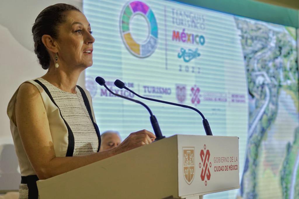 La CDMX es segura para albergar el próximo Tianguis Turístico: Claudia Sheinbaum