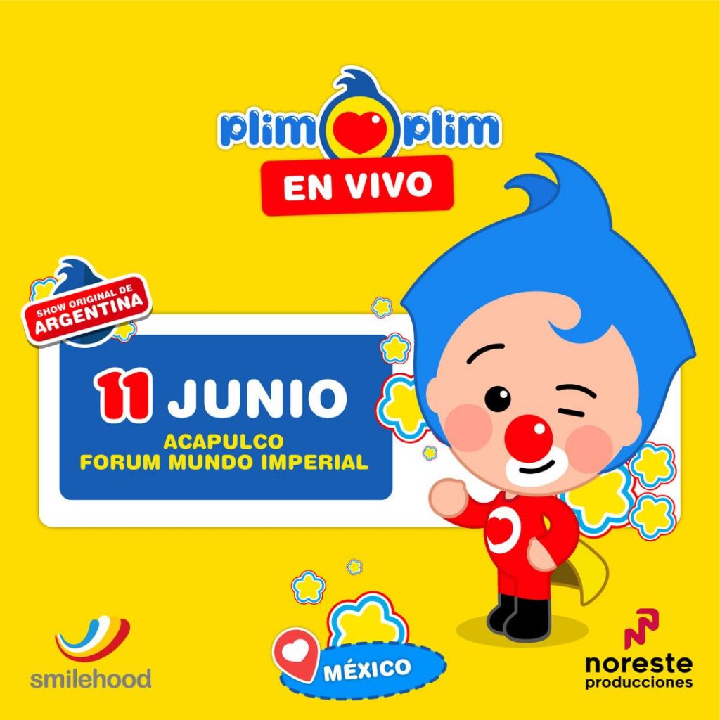 “Cantando y bailando con Plim Plim en Acapulco”