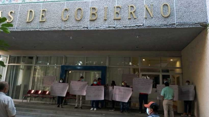 CETEG toma el edificio Juan Álvarez en Chilpancingo