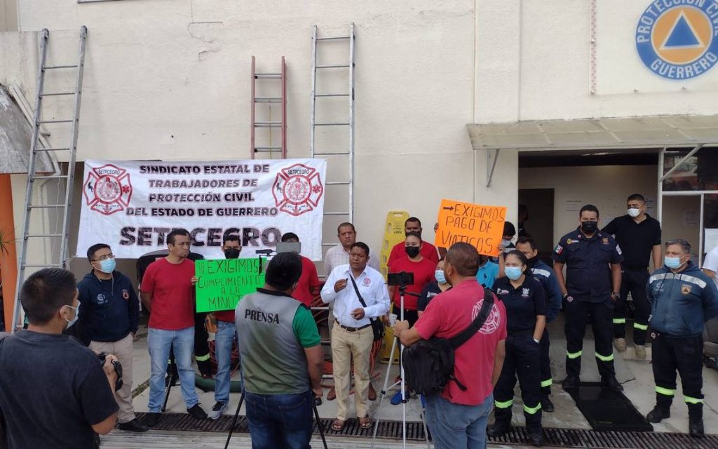 En Chilpancingo el secretario de PC se reúne con manifestantes